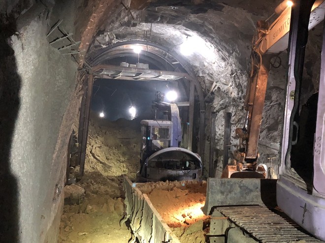 Sạt lở hầm đường sắt Đèo Cả 10 ngày làm thiệt hại hơn 50 tỷ đồng